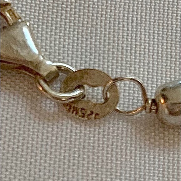 Floating heart sterling silver necklace - Picture 6 of 11